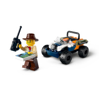 60424 Lego City – Čtyřkolka na průzkum džungle – mise panda červená