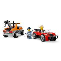 60435 Lego City – Odtahový vůz a oprava sporťáka