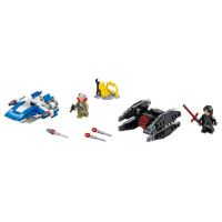 75196 LEGO STAR WARS - Mikrostíhačka A-wing vs. mikrostíhačka TIE