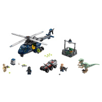 75928 LEGO JURASSIC WORLD - Pronásledovaní Blue helikoptérou