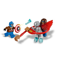76076 LEGO MARVEL SUPER HEROES - Kapitán America a honička ve stíhačce