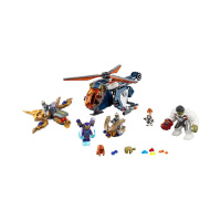 76144 LEGO Avengers - Hulk a záchranářská helikoptéra