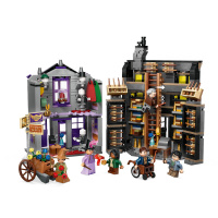 76439 Lego Harry Potter – Ollivanderův obchod a Obchod madame Malkinové