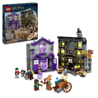 76439 Lego Harry Potter – Ollivanderův obchod a Obchod madame Malkinové