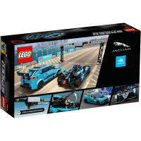 76898 Lego Speed Champions - Formula E Panasonic Jaguar Racing GEN2 car a Jaguar I-PACE eTROPHY