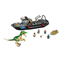 76942 LEGO JURASSIC WORLD – Útěk baryonyxa z lodě