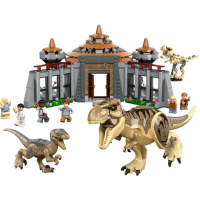 76961 Lego Jurassic Park – Středisko pro návštěvníky: Útok T-Rexa a Raptora