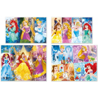 Puzzle 4v1 – Disney Princess