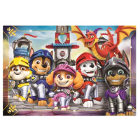Puzzle 2 v 1 - Paw Patrol - Rytíři
