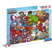 Puzzle 15 - Marvel superhrdinové