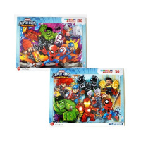 Puzzle 30 - Marvel superhrdinové