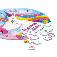 Puzzle 96 Hodiny - Jednorožec