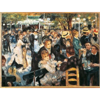 Puzzle 1000 - Renoir, Le Moulin de la Galette