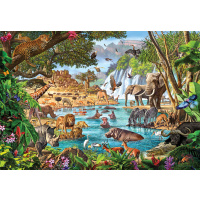 Puzzle 3000 – Napajedlo v Africe