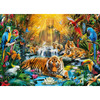 Puzzle 1000 - Mystičtí tygři