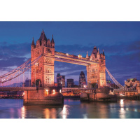 Puzzle 1000 – Tower Bridge v noci
