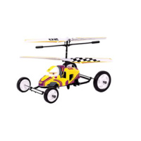 RC J-Kart - Autíčko a vrtulník 2 v 1