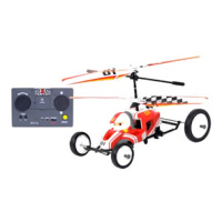 RC J-Kart - Autíčko a vrtulník 2 v 1