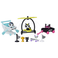 Littlest Pet Shop - Hrací set Rowdy Racers