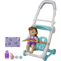 Baby Alive Littles- Panenka s kočárkem
