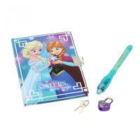 Disney Frozen - Denník s UV perem