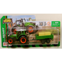 Traktor s přívěsem