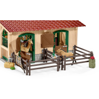 Schleich - Stáj s koňmi