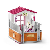 Schleich - Stáj s kobylou 42368