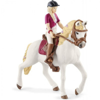 Schleich - Sofie na koni 42540