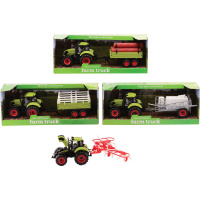 Traktor s přívěsem