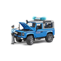 Bruder - Policejní Land Rover s figurkou