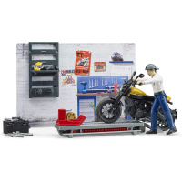 Bruder - Servis motorek
