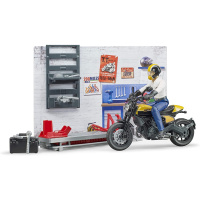 Bruder - Servis motorek