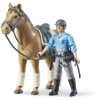 Bruder – Policejní kůň s jezdcem