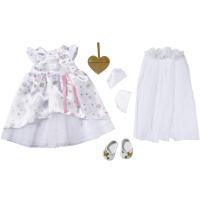 Baby Born - Svatební šaty set