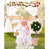Baby Born - Svatební šaty set