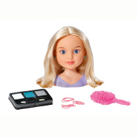 Česací hlava s make-up soupravou