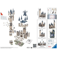3D Puzzle – Harry Potter Bradavice