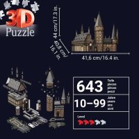 3D Puzzle – Harry Potter Bradavice Velká Síň