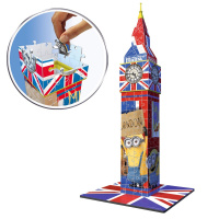 3D Puzzle Big Ben Mimoňové - 216
