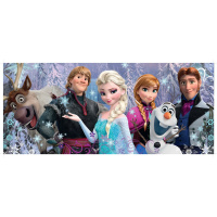 Puzzle 200 - Panorama Disney Frozen