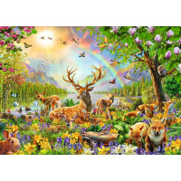 Puzzle 200 XXL – Lesní zvířátka
