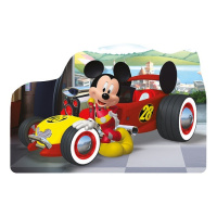 Puzzle 4 x 54 Mickey a Minnie na závodech