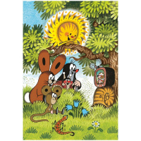 Puzzle 2x48 – Krtek ve volném čase