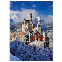 Puzzle 1000 - Zimní Neuschwanstein