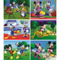 Mickey Mouse-Dřevěné kostky
