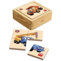 Dřevěné Puzzle Tatra