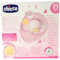 Chicco - Hrací podložka 3 v 1 růžová