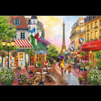 Puzzle 1500 – Kreslená Paříž