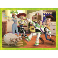 Puzzle 4v1 Toy Story 4